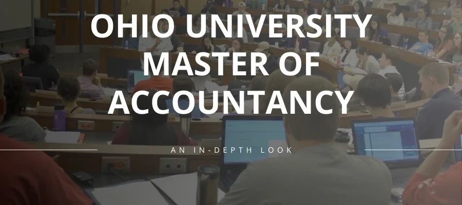 ohio university master of accountancy​