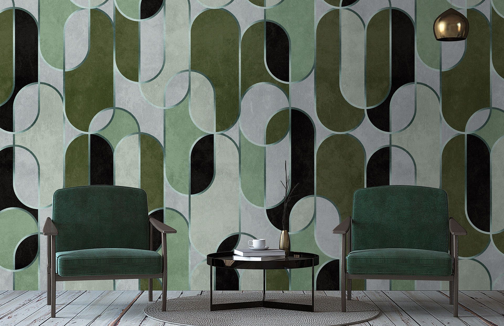 Art Deco Style Wallpaper