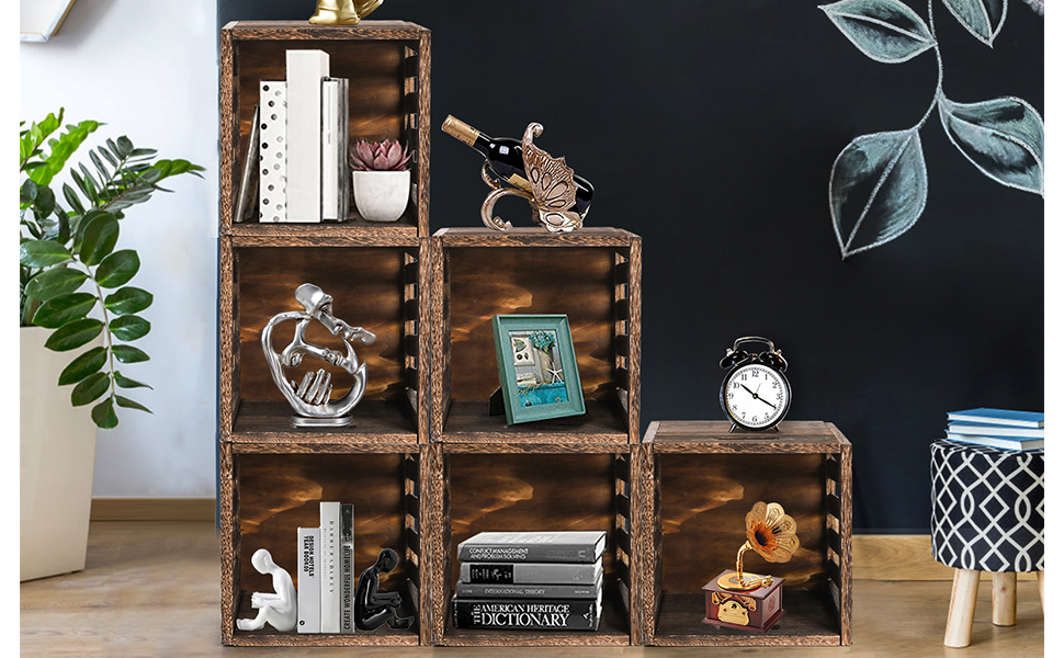 Art Crate with Handles